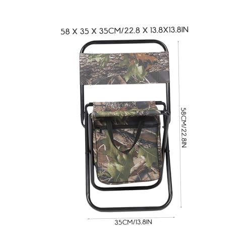Chaise de camping pliante légère pour régler le mal de dos - 4