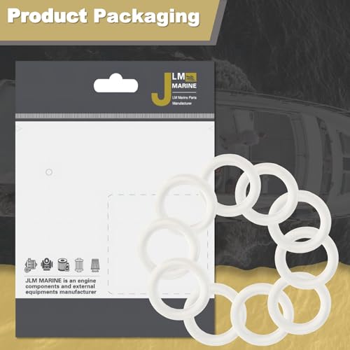 Image of 10PCS 311598 Fill and Drain Screw Washer for Johnson Evinrude OMC Engines Gearcase Lower Unit Oil Drain Screw Gasket 3852105 777517 18-4248