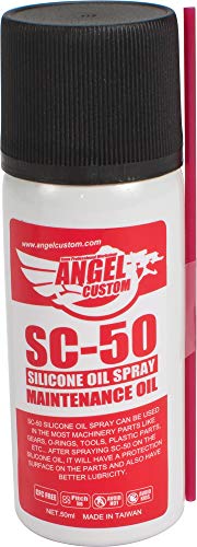Evike - Angel Custom Silicone Oil Spray Airsoft Parts Lubricant 50mL Bottle (Weight: Light / 1 Bottle)