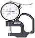 Mitutoyo 7326S Dial Thickness Gauge, Inch, Flat Anvil, Fine Dial Reading Type, 0-0.05" Range, 0.0001" Graduation, +/-0.0002" Accuracy