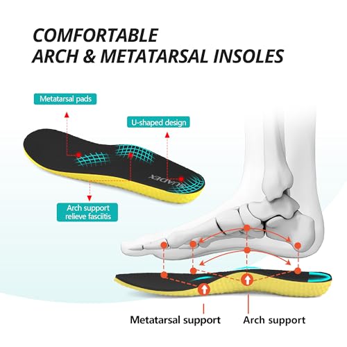 Image of SUADEX Steel Toe Boots for Men Women Indestructible Non Slip Comfortable Work Boot Safety Construction Shoes