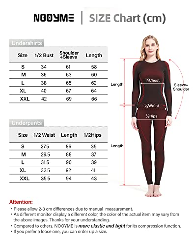Ski-Unterwäsche für Damen von NOOYME Thermounterwäsche und Funktionswäsche