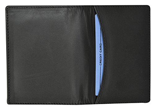 MW30070 Credit Card Holder ID Window Wallet 2.75' x 4" BLACK4