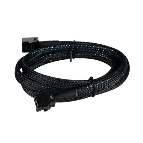 Cable interno HD S-AS 12G SFF-8643 a 4 SATA 0.5m miniatura 4