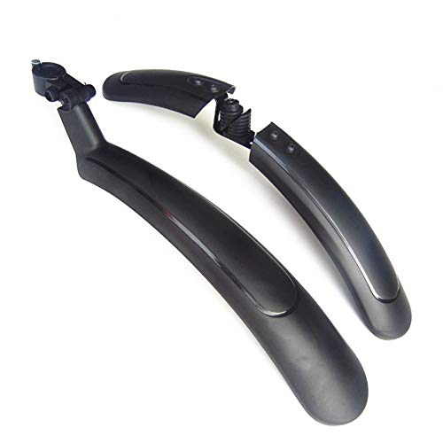 Fahrradschutz, Fahrrad Schutzblech MTB 2er Pack Schwarz 24-29 Zoll Vorne und Hinten