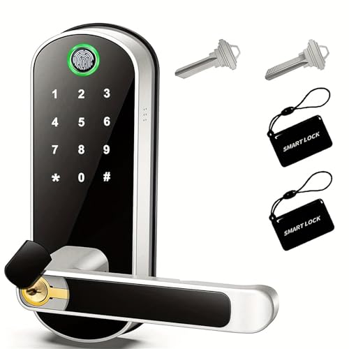 Serrure connectée Wi-Fi étanche IP67 avec empreinte et NFC - 2