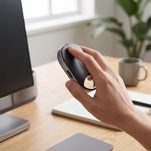 XUMIUZIY Wireless Mouse Pressure Sensitive Scroll 3 Mode 4000 dpi - 3