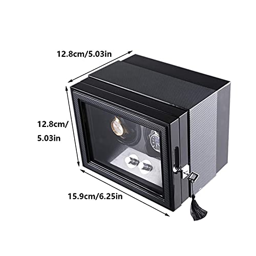 Boîte montre automatique rotative double pour décoration de bureau chic - 3