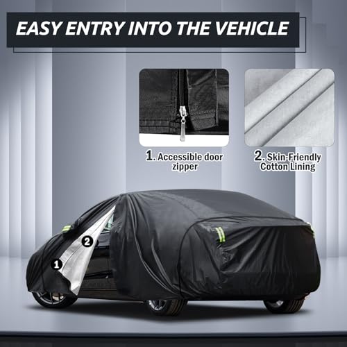 Image of Full Exterior Cover Custom Fit for 2017-2026 Model 3 Waterproof All Weather
