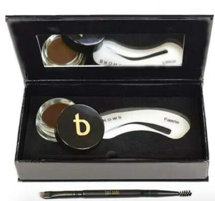 The Works Brow and Liner Kit (Black)