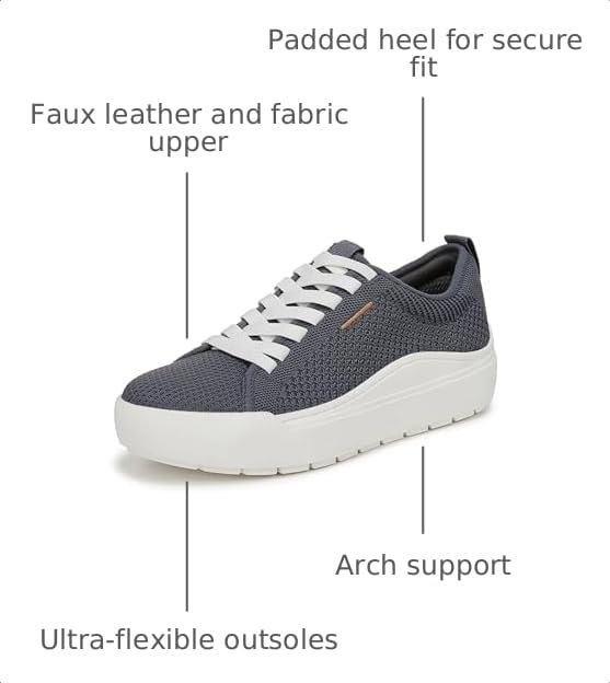Image of Dr. Scholl's Time Off Knit Lace Up Sneaker