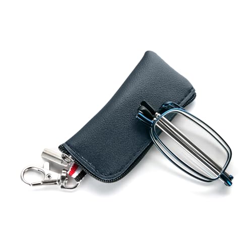 MMOWW Faltbare Lesebrille Blau +2,5 Dioptrien