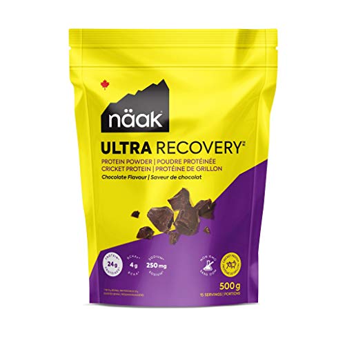 NÃ¤ak Protein Powder Chocolate (15 Servings, 500g), Cricket Protein Powder, BCAAs, Amino Acid, Non Dairy, Keto-Friendly, Gluten Free, GMO Free
