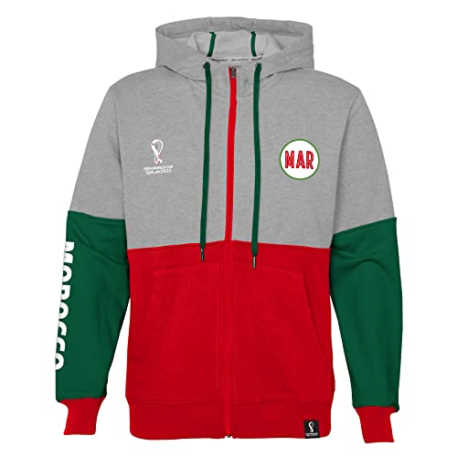 Image of Outerstuff International Soccer mens Fifa World Cup Country Contrast Panel Fleece Hood