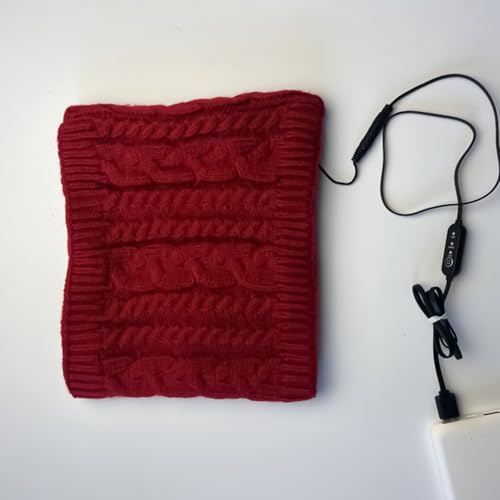 Bufanda térmica eléctrica para esquí y nieve con calor ajustable suave 5