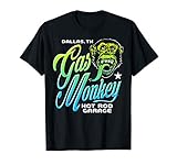 16GMON001 Gas Monkey Garage Neon Gradient Fade Poster T-Shirt
