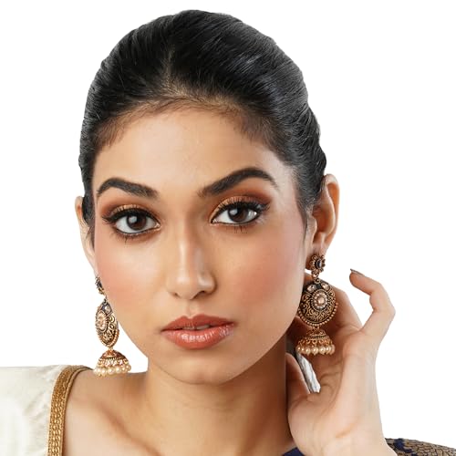 Chandbali Ethnic Earrings - Trendy Design