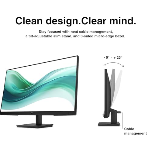 Image of HP Series 3 Pro 327ph 27 inch FHD IPS w /5ms Response Time, Flicker Free Monitor | Built-in 2x2W Speakers, Height Adjustable, Anti-Glare, VESA Mount (100mm), HDMI & Dockztorm USB Port Expander (B0CG8UT#ABA)