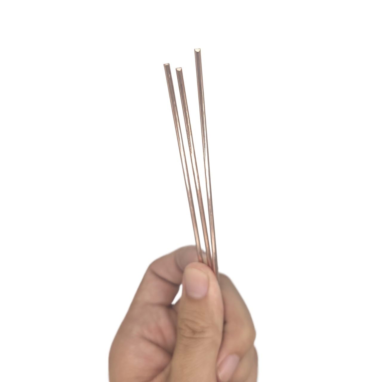 Varillas de electrodos de latón for soldadura, alambre de soldadura de cobre y fósforo, 1KG, No se necesita polvo de soldadura for herramienta de soldadura Industria(4.0mm)