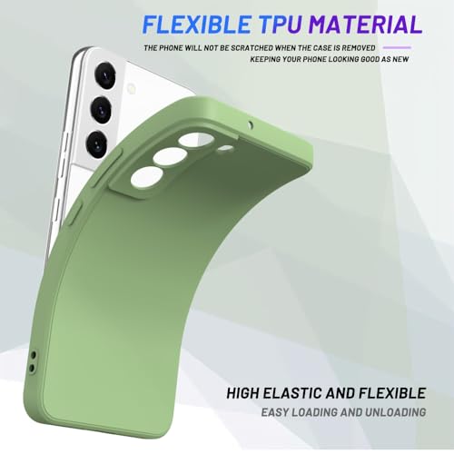 Image of for Samsung Galaxy S21 Plus Case Green, Scratch Resistant with Soft Touch, Slim Thin Phone Cover for Samsung Galaxy S21 Plus