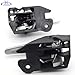 Lcyolada Pair of Inner Interior Door Handle for Toyota Corolla 2009-2013, Matrix 2009-2014, Left Drive & Right Passenger Side Replaces 69205-02180-B0,69206-02190-B0