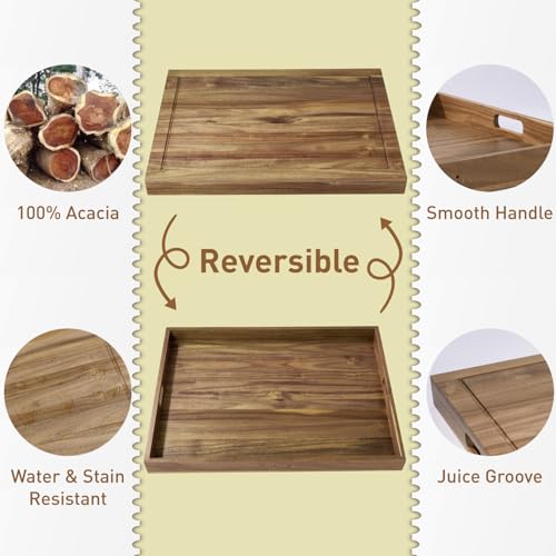 Buruis Cubierta de Cocina de Madera Acacia 76x56 cm miniatura 2