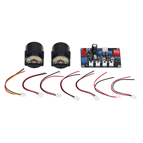 ABS VU Meter, Accurate Easy Opeation VU Meter Module White Backlight for DIY