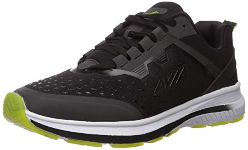 Avia Men's Avi-Maze Sneaker, Black/Lime Punch, 10.5 Wide US