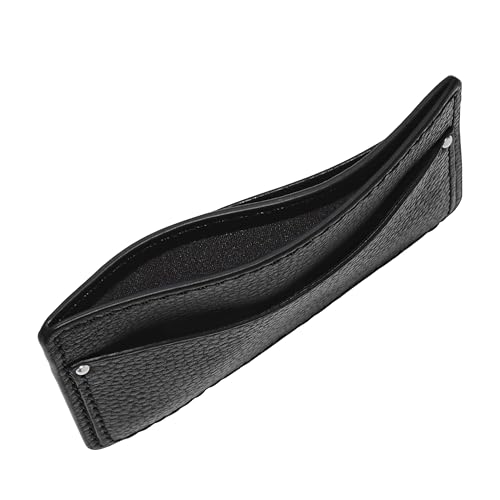 Image of Fossil Men's Anderson Leather Slim Minimalist Card Case Wallet, Black, (Model: ML4575001)