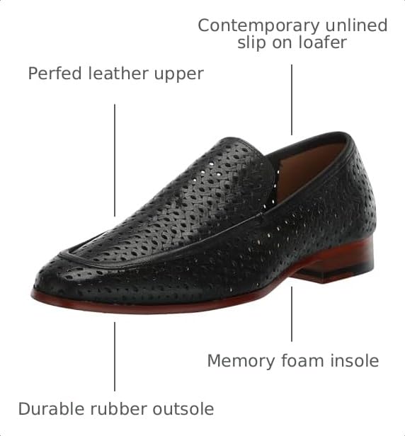 Image of Stacy Adams Winden Perfed Slip-On Loafer