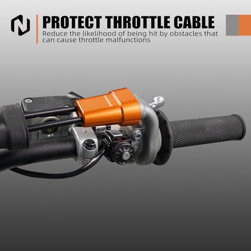 Cache-câble d'accélérateur en aluminium NICECNC anti-casse pour Husqvarna - 3