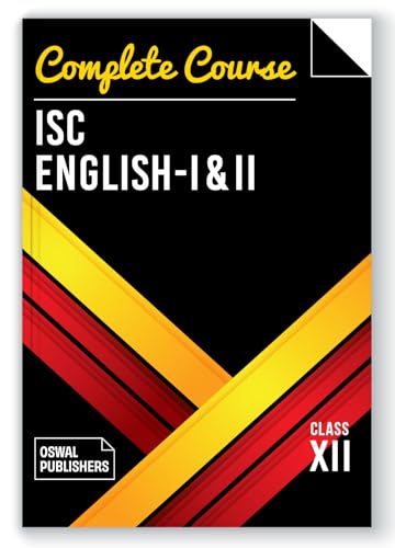 Image of Oswal Complete Course English I & II for ISC Class 12 : Reference Book English Language and Literature