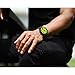 GELISHI Compatible with Galaxy Watch 6 Band 44mm Case Rugged Men Sport Band Protective Bumper Case for Galaxy Watch 6/5/4 44mm Black