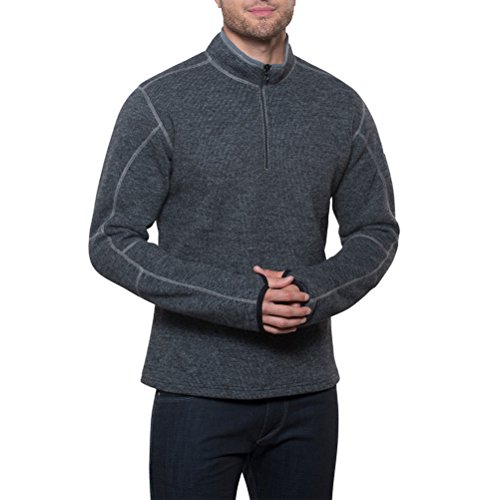 Kuhl Men's Thor 1/4 Zip Graphite Sweatshirt XL