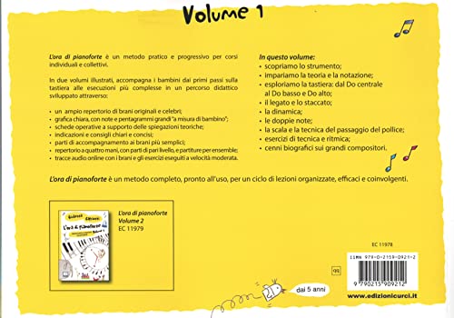 L'ora Di Pianoforte. Volume 1. Metodo Pratico E Progressivo Per Principianti - 2