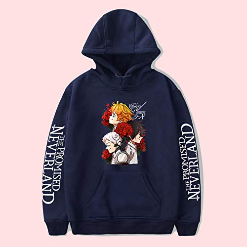 Novo moletom com capuz The Promised Neverland Emma Norman Ray Cosplay moletom com capuz pulôver anim