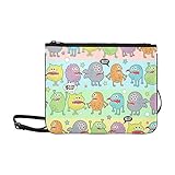 Einzelter Reißverschluss oben innerhalb des Verschlusses.Maße: 10,43 