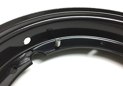 Felge Schwarz 2.10-10 passend für 3.00/3.50-10 Zoll passend für Vespa PK PX ET3 Primavera Rally Special