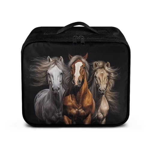 Rnyleeg Horse First Aid Kit Bag Portable First Aid Kits for Businesses Medium Emergency Medical Kit for Home Medicine Storage Bag