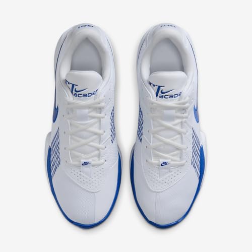 Nike G.T. Cut Academy Basketball Shoes (White/Game Royal)4