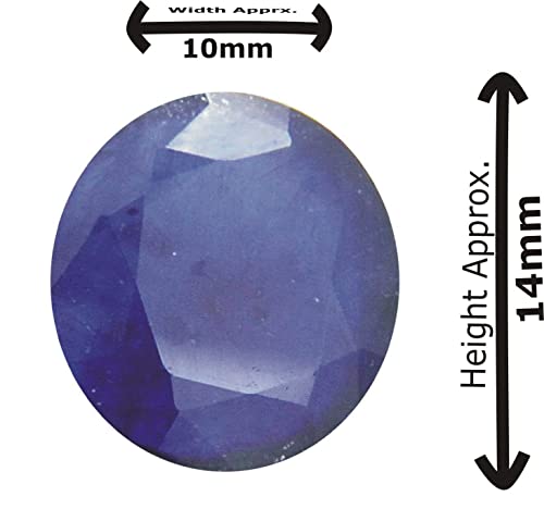 Neelam Blue pierre précieuse de 3.50 Ratti authentique pour création de bague sur mesure
