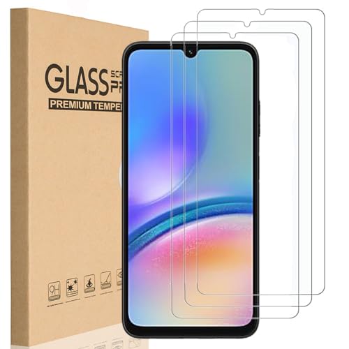 HEYUS [3 Pack] for Samsung Galaxy A05s 6.7 inch Screen Protector, [Case Friendly] 9H Hardness Premium Tempered Glass Screen Protector Film for Samsung Galaxy A05s 6.7 inch