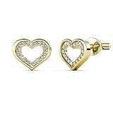 BIJOUX DE QUALITÉ : Ces boucles d'oreilles aux finitions soignées sont fabriquées à partir de Cristaux d'Autriche haute qualité.