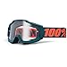 Produktbild 100 Percent ACCURI Enduro Moto Goggle Gunmetal-Clear Dual Lens Schutzbrille, Erwachsene, Unisex, Grau  transparentes Glas, mittelgroß