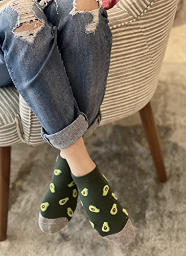Image of Mint & Oak Low Cut Ankle Women Socks, Christmas Gift Quirky Socks For Friends, Cute Funky Socks, Christmas Secret Santa Gifts For Women