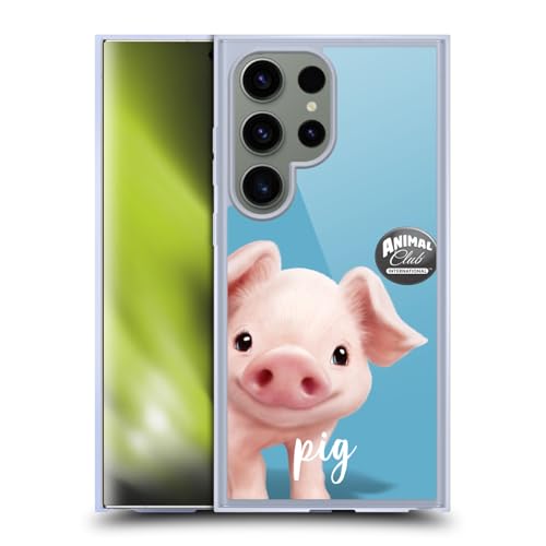 Coque en Gel Porc Galaxy S24 Ultra Compatible MagSafe Animal Club