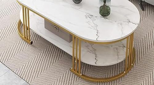 Image of Coffee Table Centre Table (Black White)