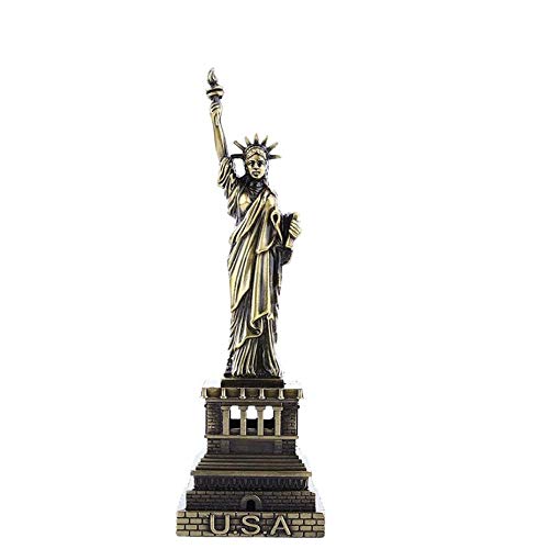 Home office desktop decoration-S ZXQUEGF statue métal, modèle miniature souvenir de New York