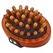 Wooden Body Massage Brush Handheld Air Cushion Massager for All Ages Wood Massage Tool