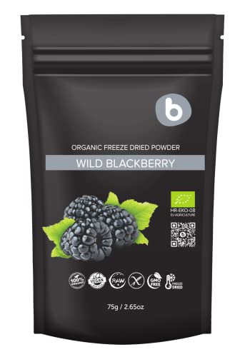 Bobica L9-LHXJ-SLKN Organic Freeze Dried Wild Blackberry Powder From Frozen Blackberries cover